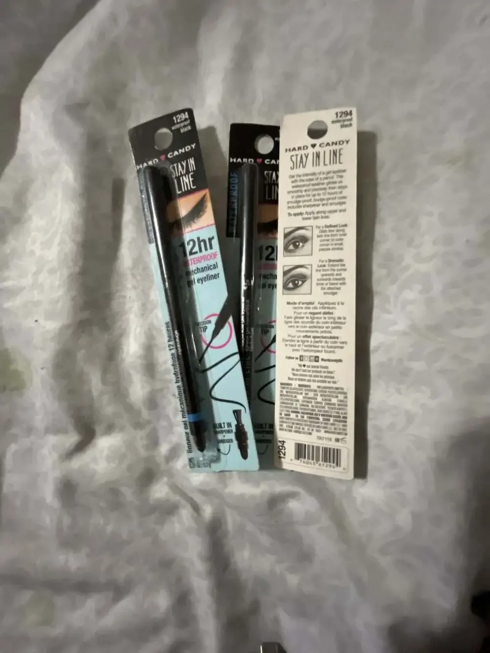 Hard Candy Stay In Line 12hr Waterproof Mechanical Gel Eyeliner - 1294 Black